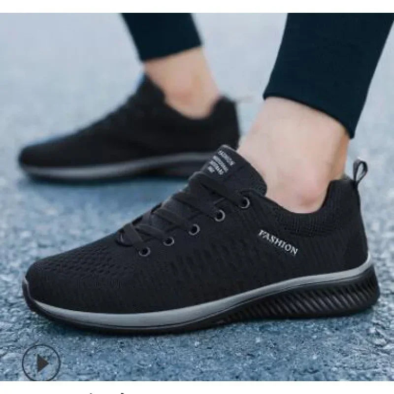 Men Sneakers Lightweight Running Sport Shoes Walking Casual Breathable Shoe Non-Slip Comfortable Big Size 35-47 Chaussure Homme