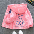 Teen Girls Jacket Winter New Solid Color Thick Keep Warm Hooded Zipper Bread Jacket For 3-12 Years Kids Cotton Down Outerwear