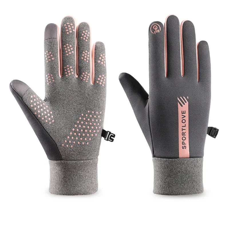 Winter Waterproof Men's Gloves Touchscreen Windproof Sports Fishing Driving Motorcycle Ski Non-slip Warm Cycling Women Gloves