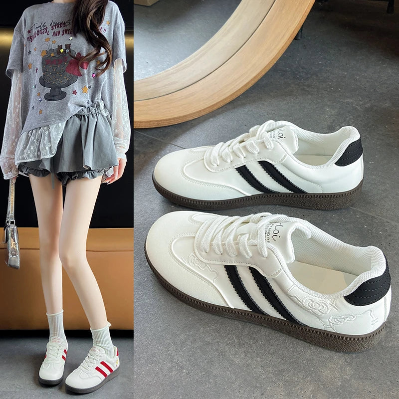 Women Sneakers Pink Casual Ladies Shoes Soft Flat Ladies Trainers Breathable Lightweight Footwear Daily Walking Women's Shoes
