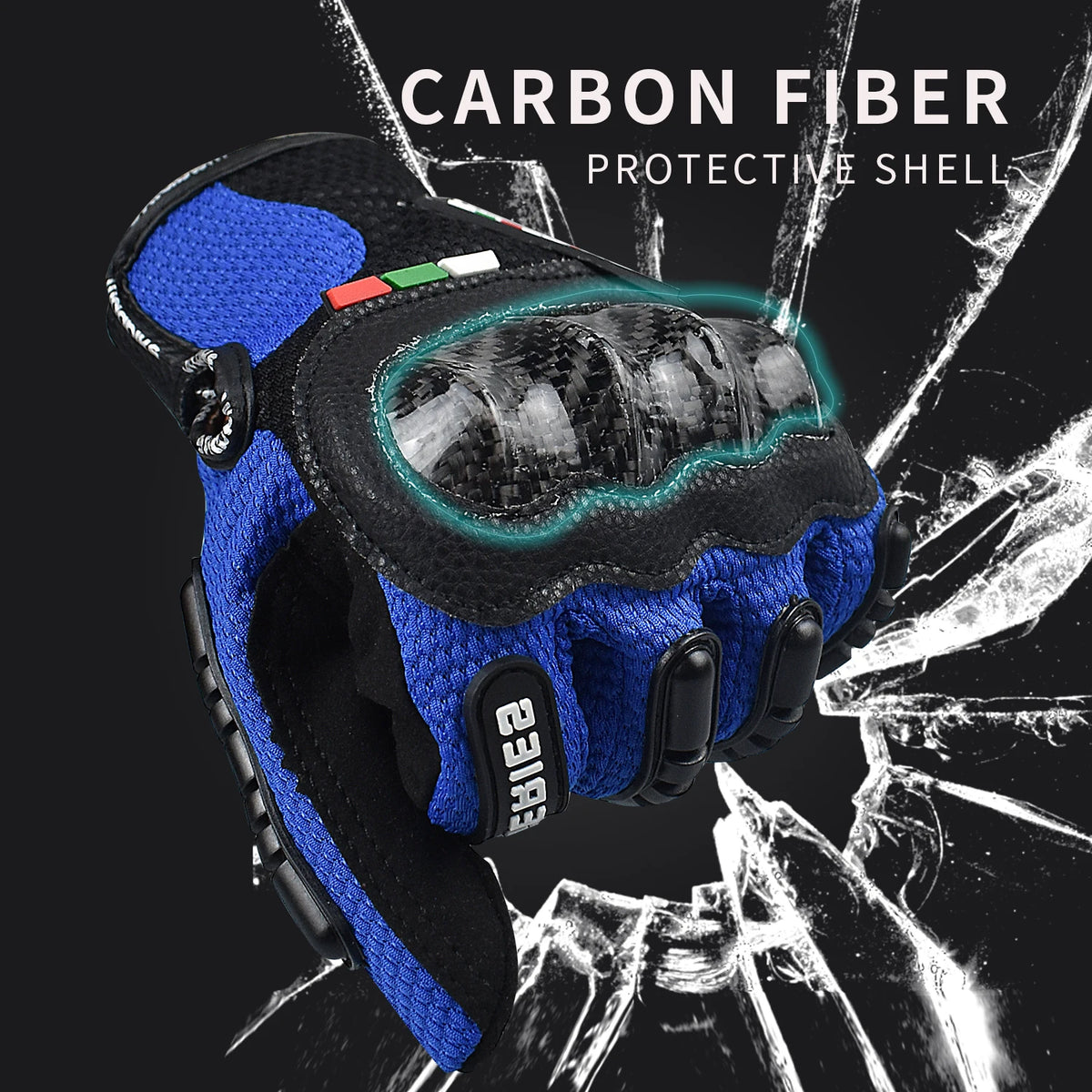 Motorcycle Gloves for Men & Women, Touchscreen Motorbike Racing Gloves for  BMX ATV MTB Riding, Road Racing, Cycling, Climbing