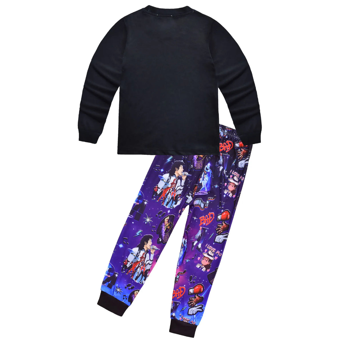 Kids Set Michael Jackson Clothing Girls Boys tops and pants Toddler Girls Birthday Party Gift Pajamas