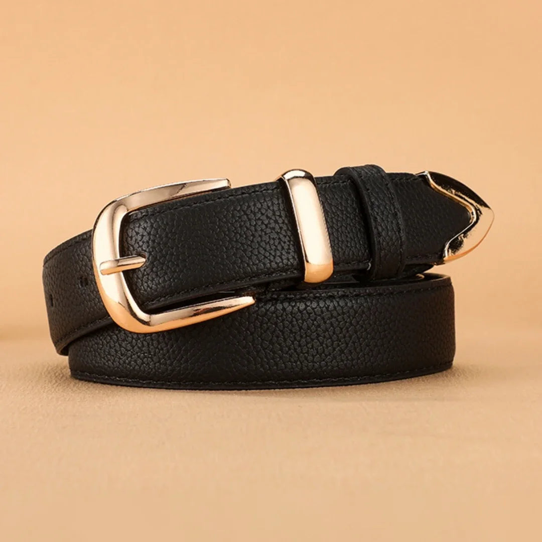 New Women Belts A Solid Color Casual, Retro and Elegant PU  Jeans and Coats Belt, Suitable for All Four Seasons Unisex Belts