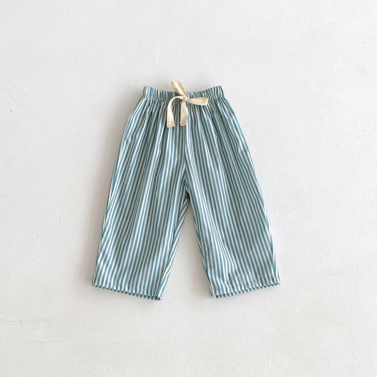 1-6 Age Children's Clothes Summer Striped Casual Trousers Korean Style Fashion Kids Harem Pants Toddler Costume Girl Boy Pant