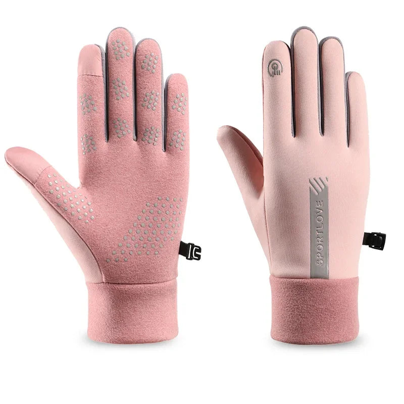 Winter Waterproof Men's Gloves Touchscreen Windproof Sports Fishing Driving Motorcycle Ski Non-slip Warm Cycling Women Gloves