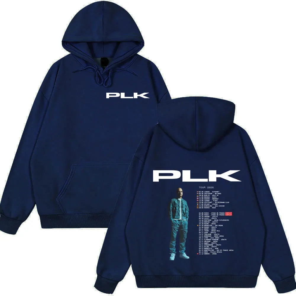 Rapper PLK Tour 2026 Hoodies Men Women Clothing Fashion Hip Hop Style Sweatshirts Casual Loose Long Sleeve Pullovers Streetwear