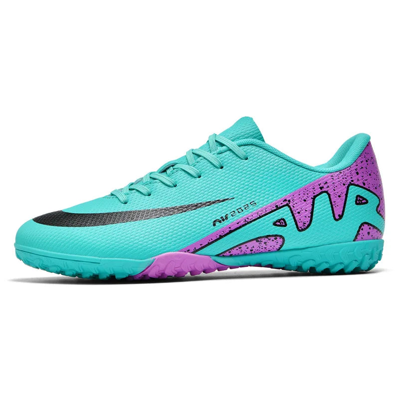 Kid Size 33-47 Long Short Spike Soccer Shoes Football Field Boots Unisex Society Training Match Adult Football Shoes