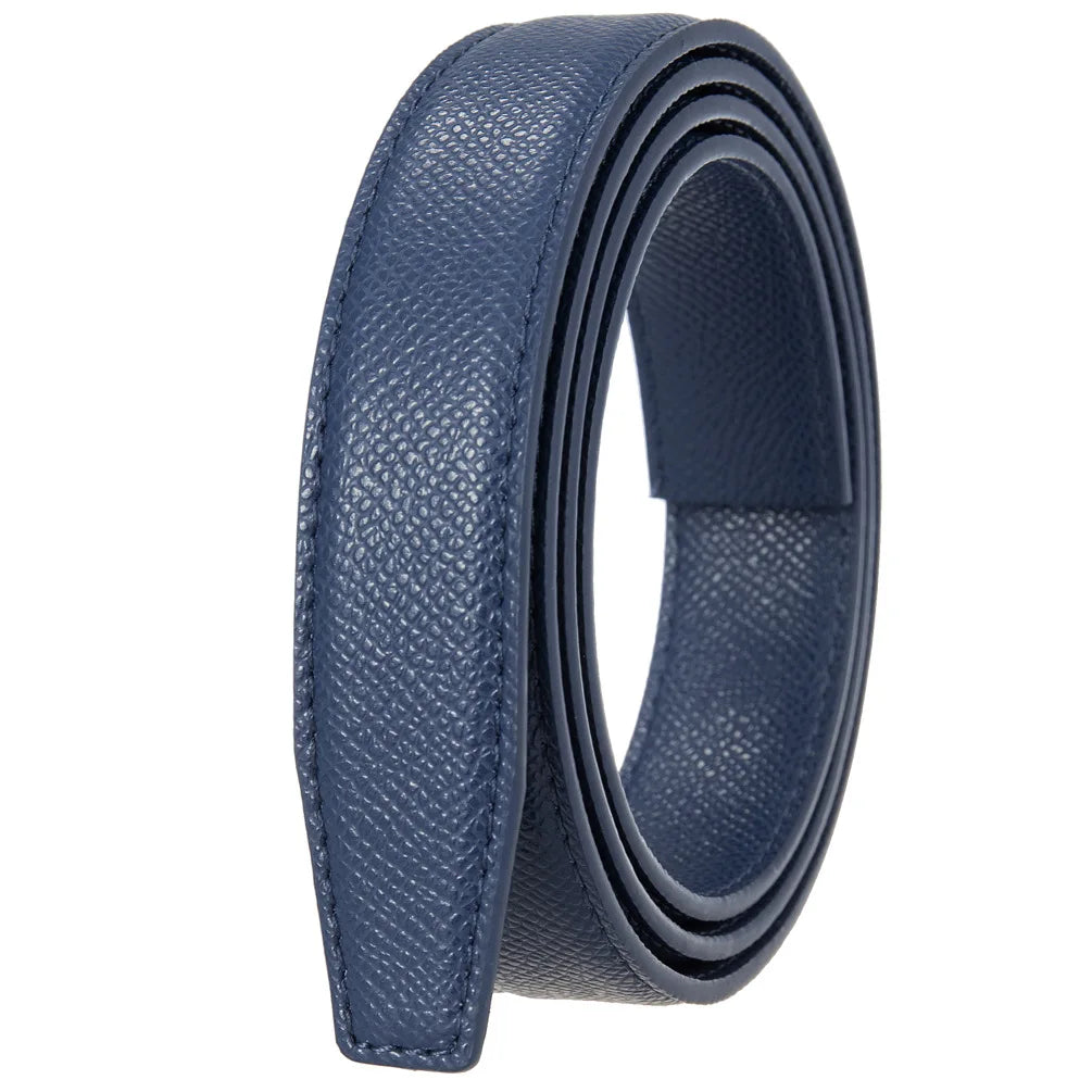 Women's Belts Ladies Luxury Brand Fashion Design Simple Versatile Jeans Accessories Women Automatic Buckle Thin Waistband 2.4cm