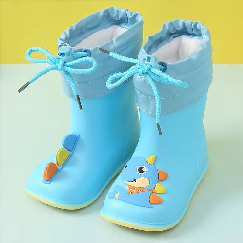 New Girl Rainboots Classic Waterproof Children Shoes Kids Rain Boots PVC Rubber Boots Kids Baby Water Shoes Boy Rain Boots kids
