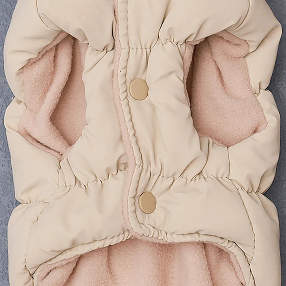Soft and warm winter pet clothing, suitable for small to medium-sized dogs such as Chihuahuas, French Bulldogs and Poodles.