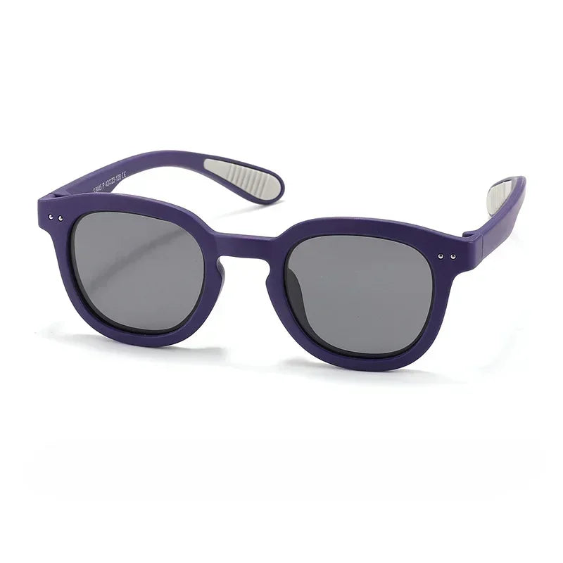 Polarized Kids Sunglasses Silicone Safety Boys Girls Sun Glasses Fashion Children Outdoors Goggle Shades Eyewear UV400 Age 3-12