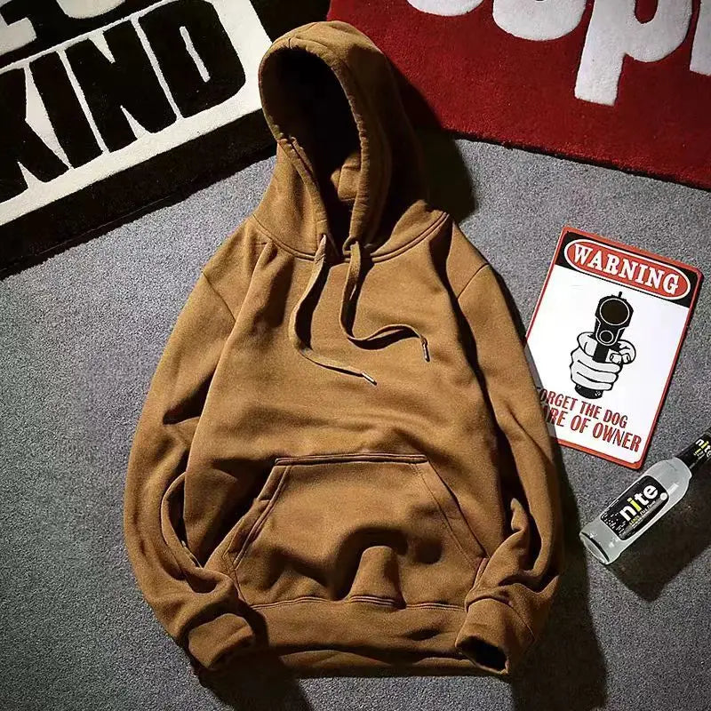 Men's Casual Hoodies Women's Fleece Warm Hoodies Spring Autumn Pullovers Fashion Black Multiple Colour Oversized Sweatshirts Top