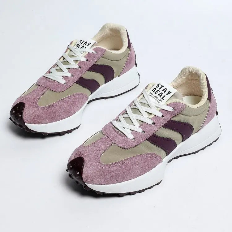 2026 Women Sneakers Spring New Luxury Flat Comfortable Slip on Soft Trend Sneakers Women Lightweight Outdoor Shoes for Women