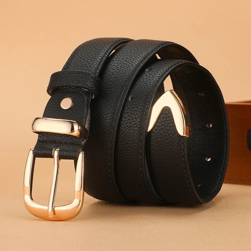 2026 Women Belts A Solid Color Casual, Retro and Elegant PU  Jeans and Coats Belt, Suitable for All Four Seasons Unisex Belts