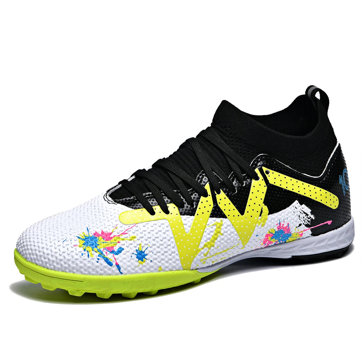 New Men Women Football Shoes Outdoor Competitions Training Soccer Shoes Comfort Breathable Long Nails Anti Slip Sneakers