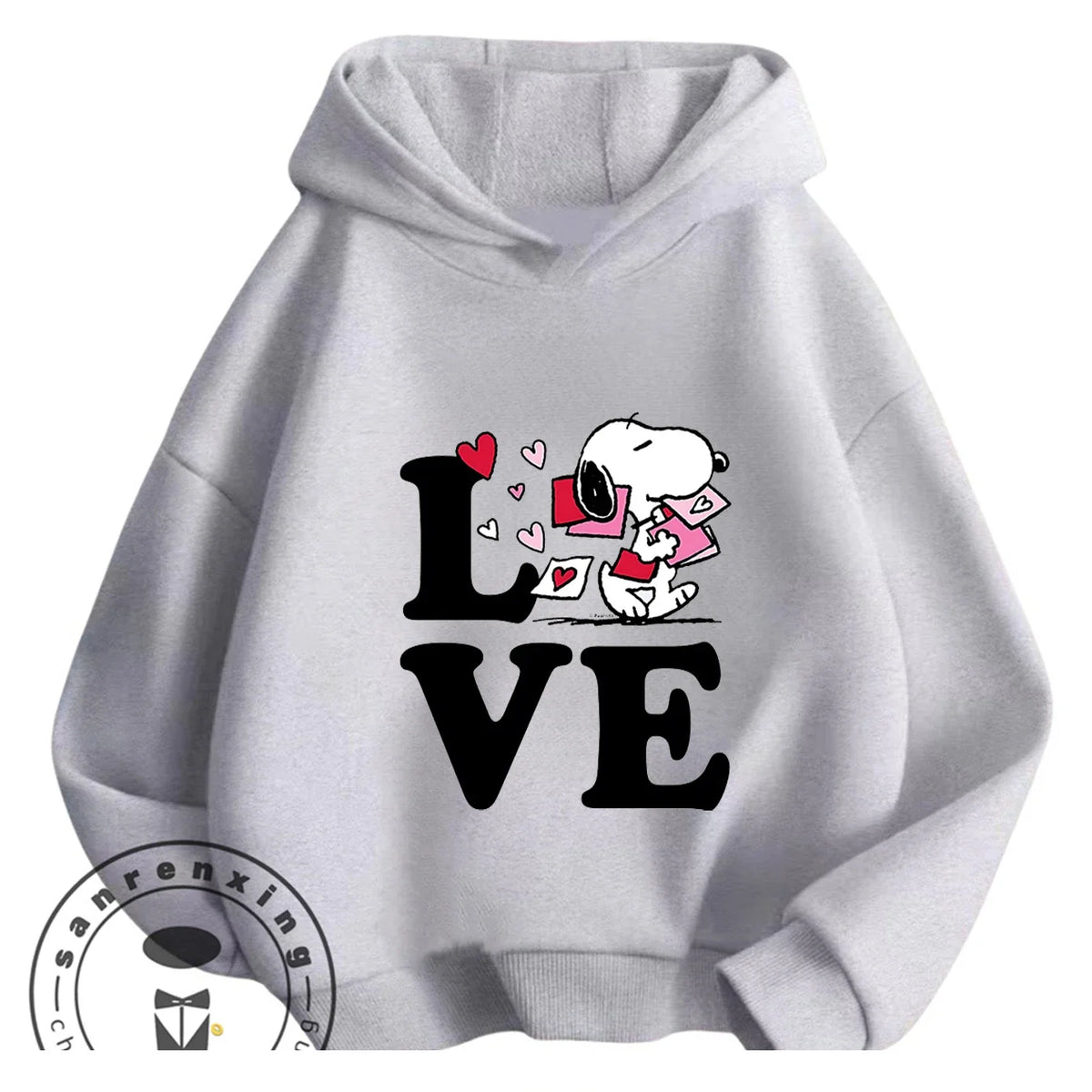Fashion Kawaii Kids Hoodie Cute Cartoon Graphic Autumn Winter Casual Sweatshirt Snoopy 3 14