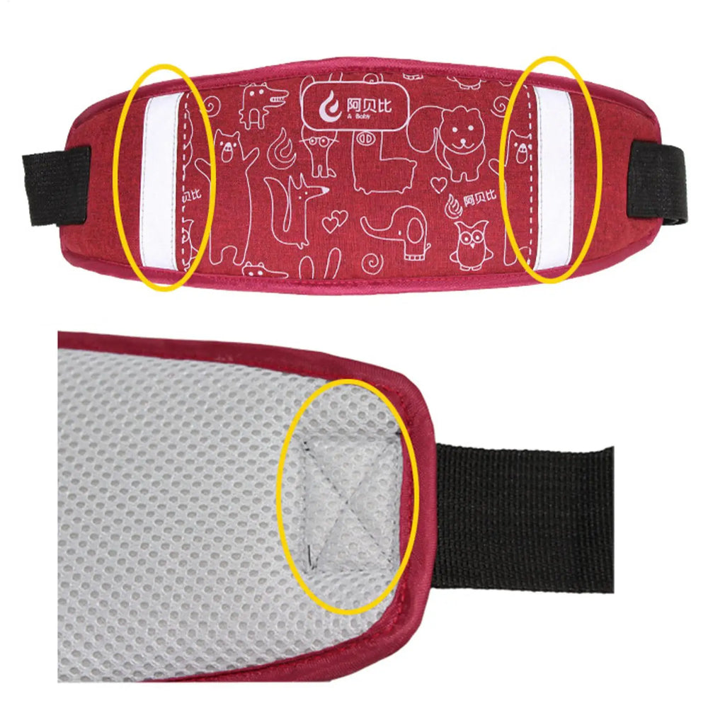 Kids Motorcycle Harness Non-Slip Children Seat Belt Adjustable Scooter Safety Belt With Reflective Driver Belly Strap For Riding