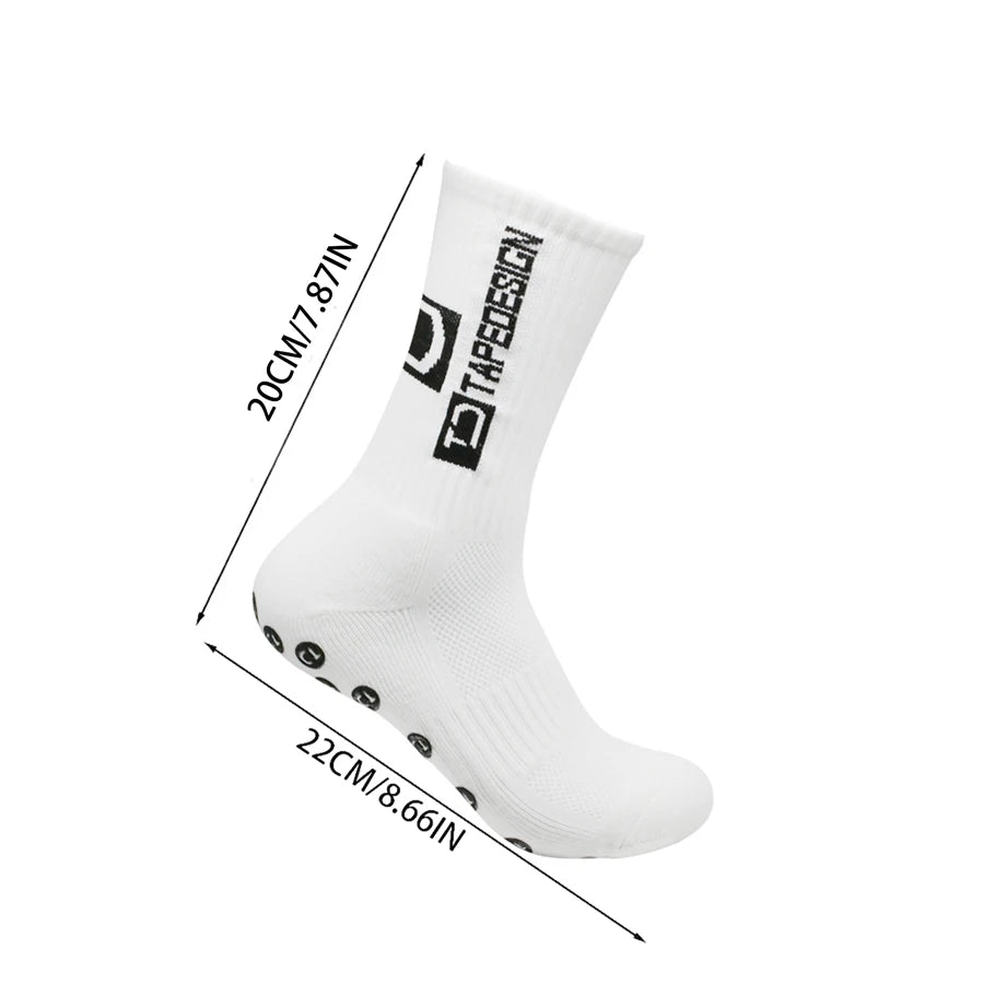 5 Pcs Football Equipment Set Men Women Sports Socks Compression Socks Sports Tape Mini Shin Pads Ball Bag Protective Gear
