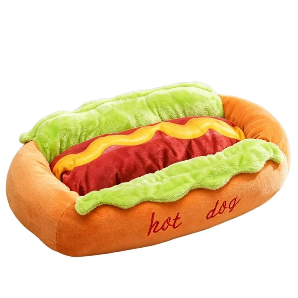 Pet Bed Hot Dog House Lounger Bed Kennel Mat Soft Fiber Pet Dog Puppy Warm Removable Washable Waterlon for Cats