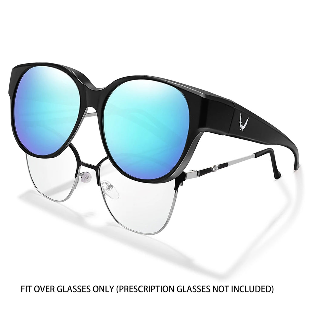 Men and Women's Fashion Round Over Sunglasses Daily Wear Cycling Shopping Fishing Running Glasses Unisex UV400 Eyewear