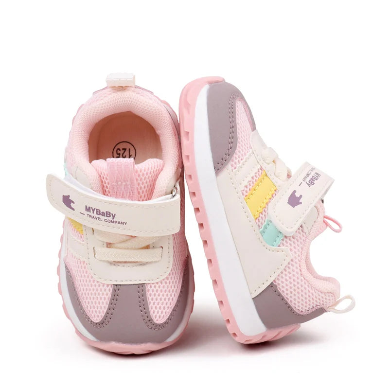 Childern Sports Shoes  Spring and Autumn 0-2 Years Old Baby Girls and Boys Sneakers Non-slip Casual Toddler Shoes First Walkers
