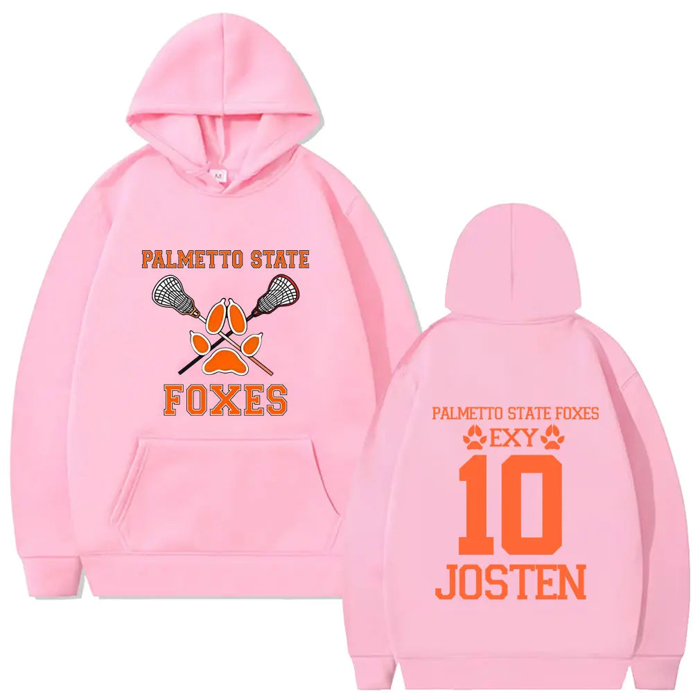 All for The Game The Foxhole Court Palmetto State Foxes JOSTEN Graphic Hoodie Men Women Fashion Casual Fleece Pullover Hoodies