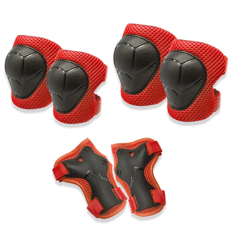 Skateboarding Cycling Knee And Children's Balance Bike Roller Skating Protective Equipment Set