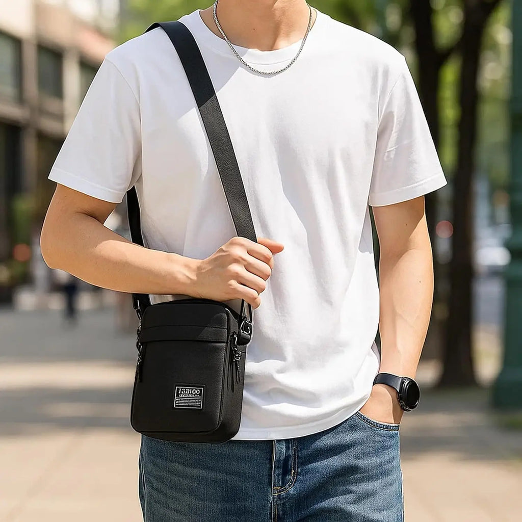 Crossbody Bags for Men Women Travel Shoulder Bag Phone Wallet Purse Small Casual Messenger Handbag for Work Hiking Traveling