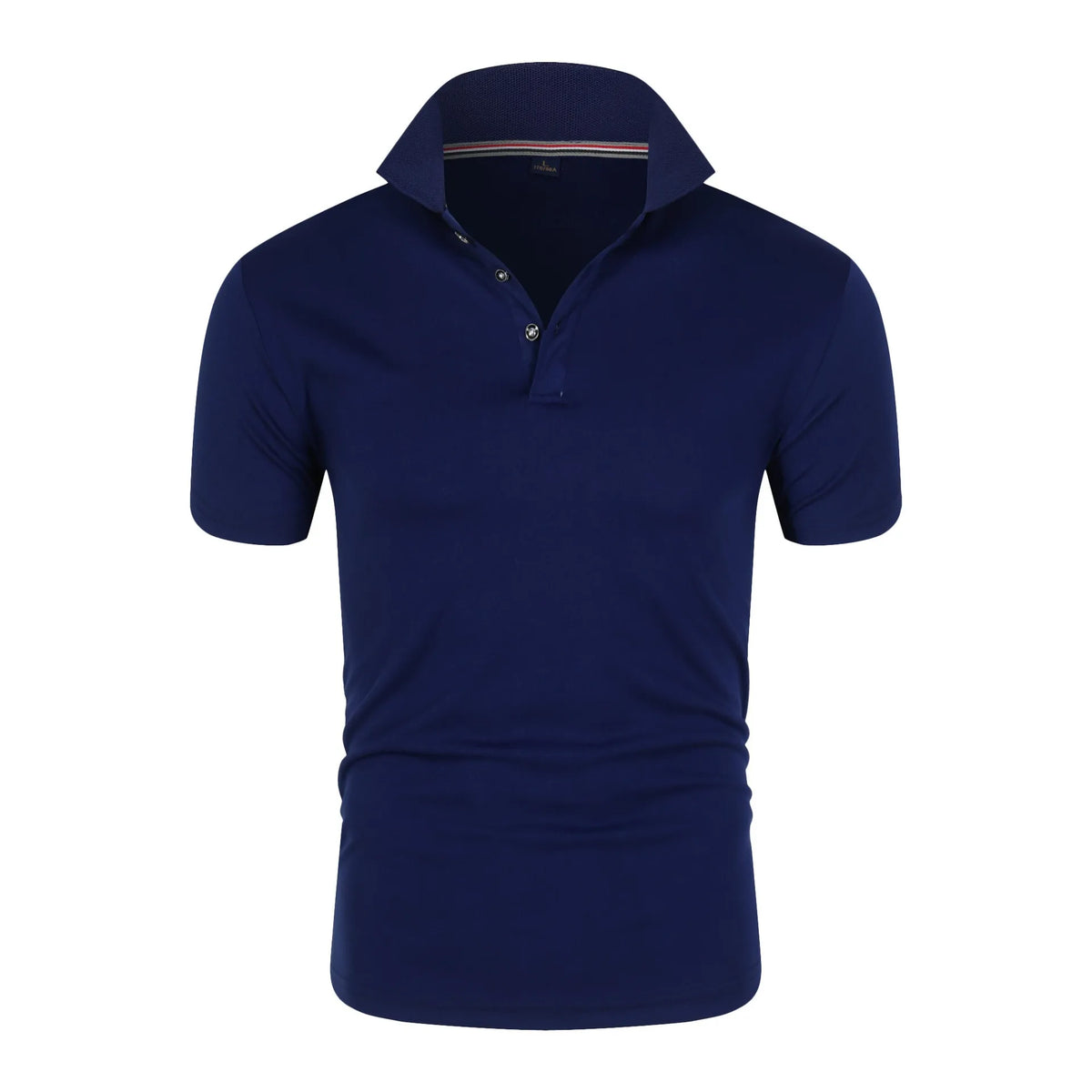 New Solid Color Polo Shirt Men's Short Sleeve Button Tshirts Lapel Lightweight Streetwear Sport Casual Tops
