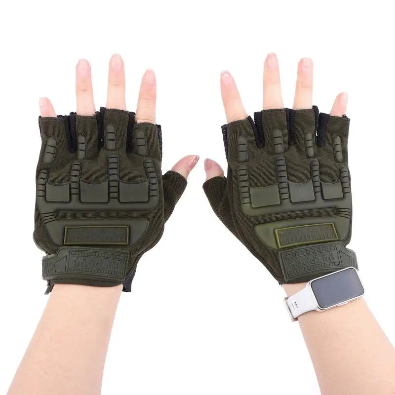 Kids Cycling Gloves Breathable Anti-Slip Half Finger Sports Gloves for Boys Girls Bike Riding Outdoor Running Climbing Summer 20