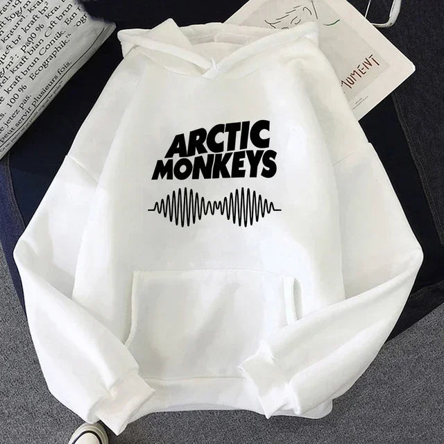 Autumn Men Women Fashion Hoodies Rock Arctic Monkeys Print Hoodie Hip Hop Women Coats Rapper Sweater Unisex Clothing Harajuku