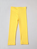 Girl Pants Soft Elastic Kids Leggings Candy Color Girls Skinny Pant Solid Color Trousers for Aged 2-12 Years Children Daily Wear