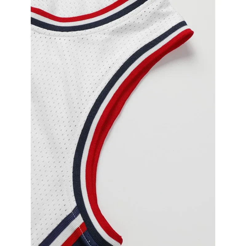 Men's Basketball Jersey Breathable Sportswear Sleeveless Training Uniform Team Vest New Design Tops