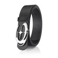 Men's Unique Design Smooth Buckle Belt Fashionable Trendy Casual Pants Accessories Simple Men's Birthday Gifts