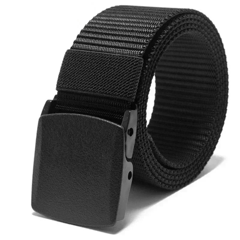Men's Belt Outdoor Casual Canvas Belt Metal Free Training Nylon Tactical Belt With Pants Jeans Belt Sports Belts For Men Women