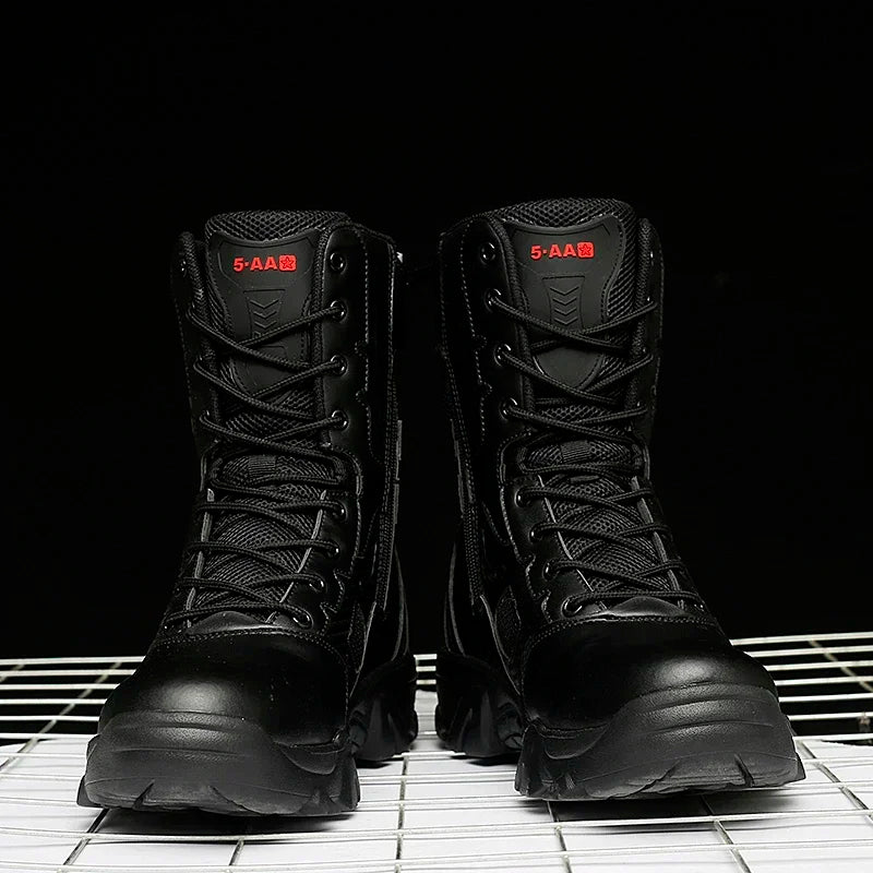 Men Male Masculine  Botas Tacticas Hombre Militar Masculine SneakerMotorcycle Ankle Combat Boots Black Botas Militares Hombre