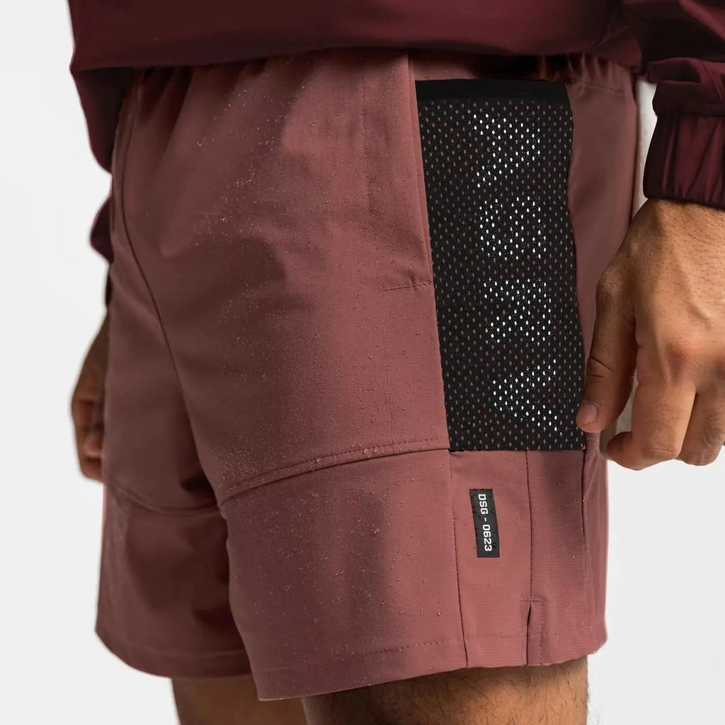 Men's Basketball Sport Shorts Streetwear Quick-Dry Waterproof Mesh Multi-Pocket Fitness Gym Workout Training Comfort