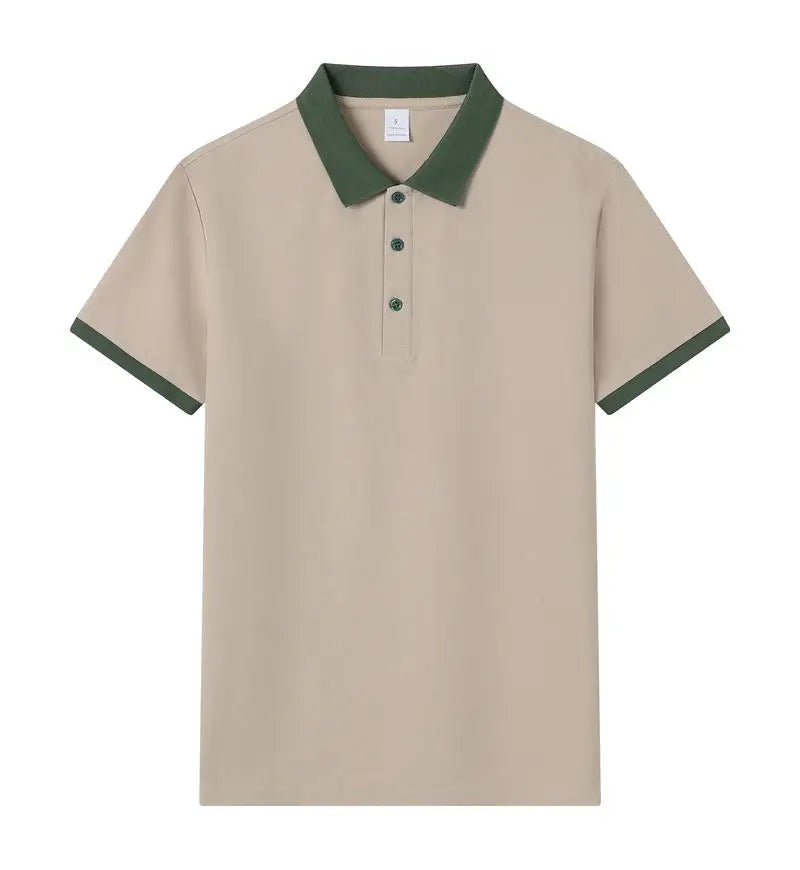 Hot Sale New Men's Polo Shirt Summer Casual Breathable Comfortable Shirt Men's Short Sleeve Polo Shirt European Size Tops