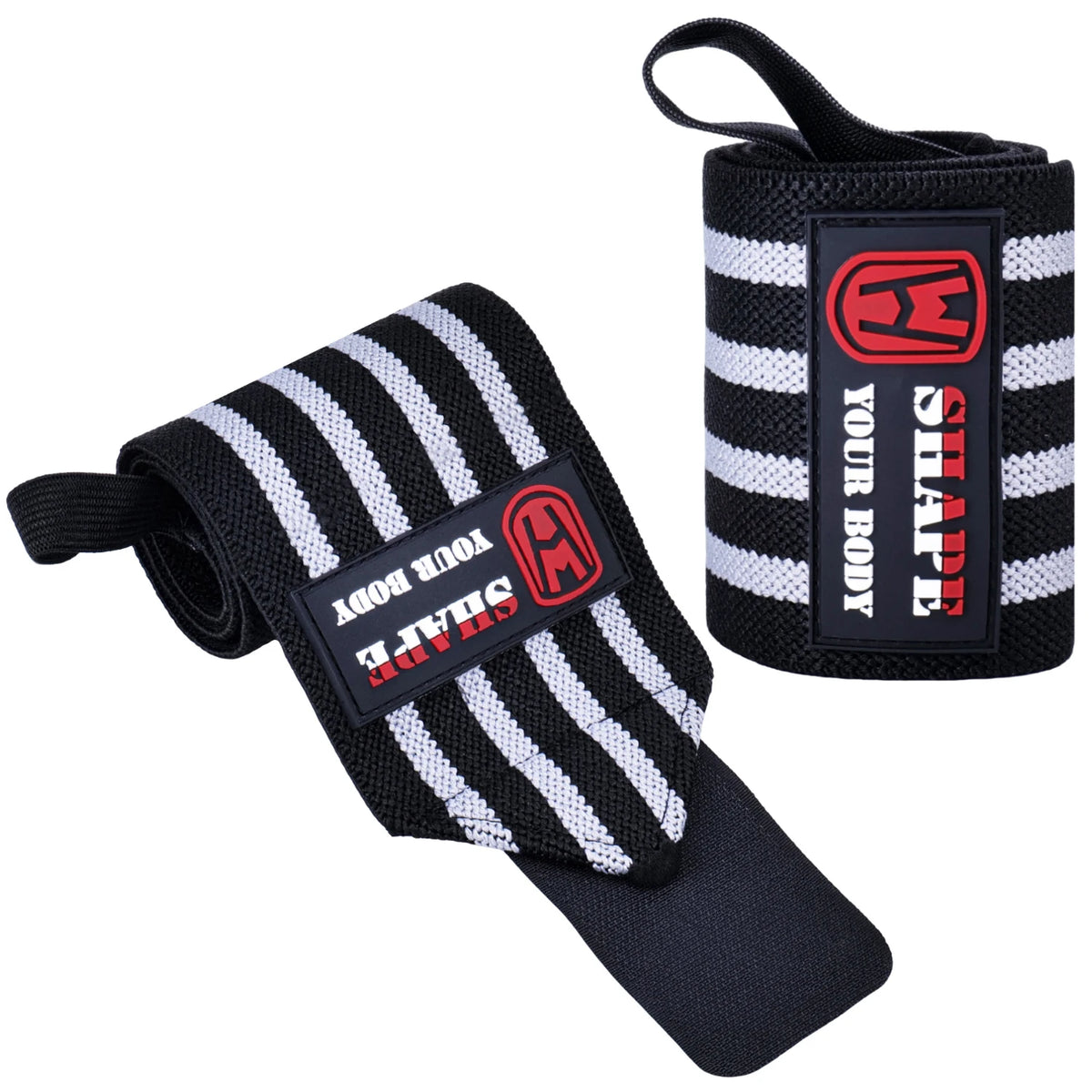 WOSWEIR-1 Pair Weightlifting Wristband, Wrist Wraps, Gym Fitness Straps Support , Sports Equipment