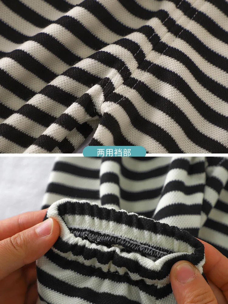 Kid Summer Mosquito Pants for Boys and Girls' Baby Casual Striped Outwear Sports Pants for Children's Trousers