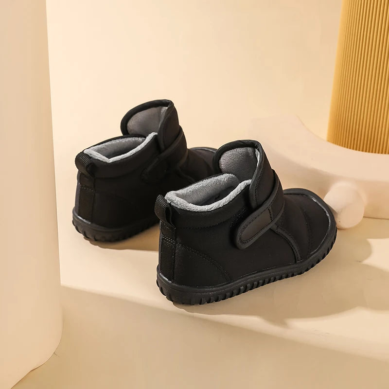 Baby Shoes Outdoor Anti-slip Winter Snow Boots Warm Toddler For Kids Boys Girls Flat Children's Walking Sprot Running Size19-28