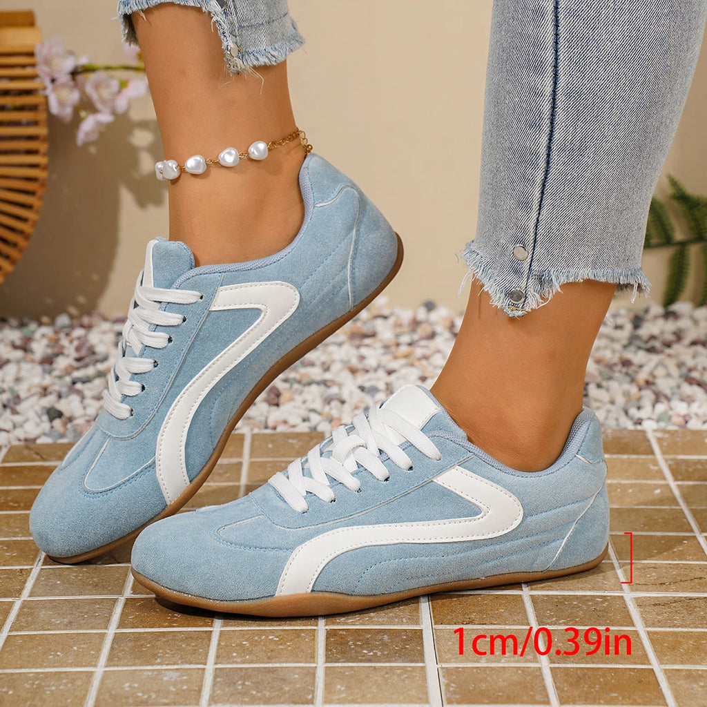 Casual Women Anti Slip Sneakers Fashion 2026 New Spring and Autumn Comfortable Outdoors Lace Up Walking Sports Shoes for Women