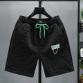 New Fashion knitted Shorts Men Comfortable Elastic Waist Clothing Male Breathable Short Trousers plus size