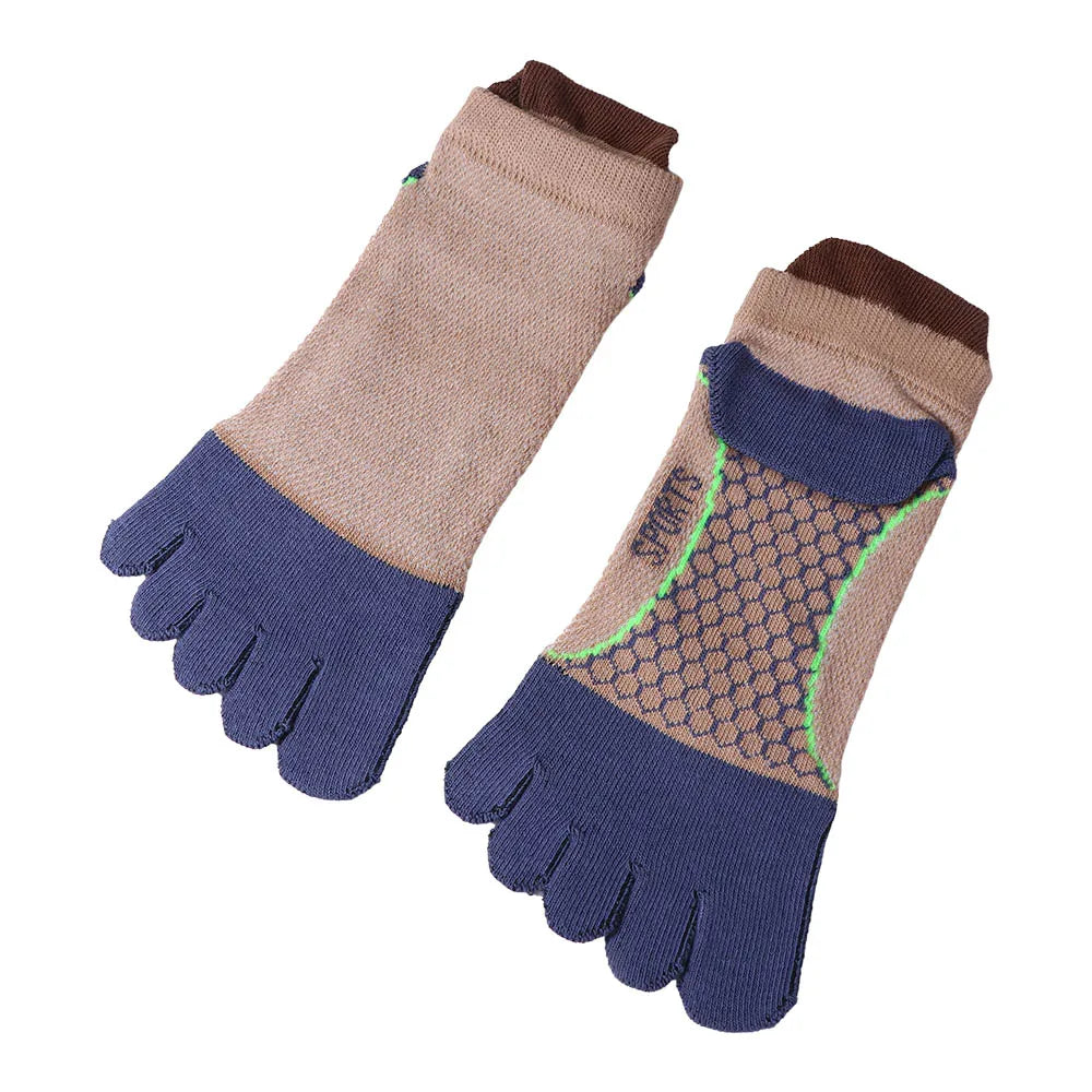 Anti-slip Five Finger Socks Kids Cotton Mesh Breathable Children Accessories Sport Split Toe Hosiery