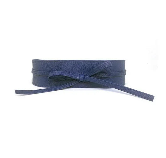 Women Belt for Dress Leather Bowknot Wide Belts Simple Wrap Waistband Coat Corset Designer Luxury Brand Cummerbunds Waistbelt