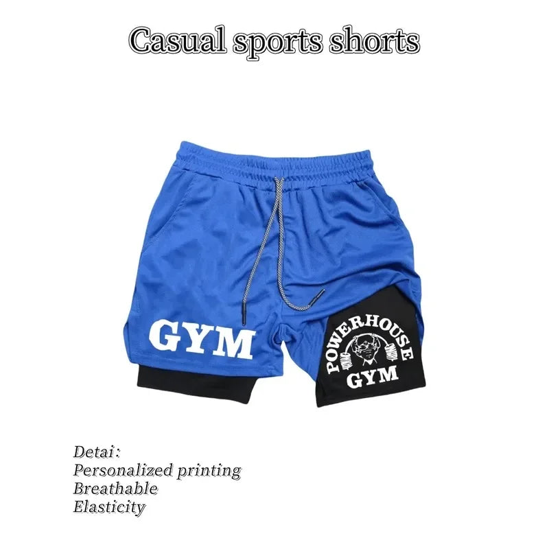 Men'S Casual Sports Shorts Breathable Quick-Dry Elastic Lightweight Comfortable for Running Outdoor Activities Outdoor Sports