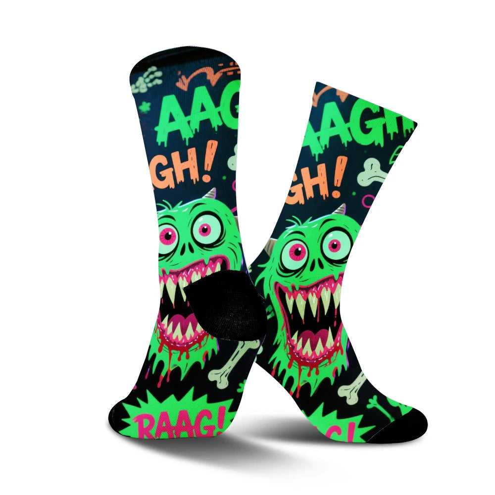 Kid-Friendly Cycling Socks: Colorful and Comfortable, for Young Cyclists. Encourage Kids to Love Cycling!