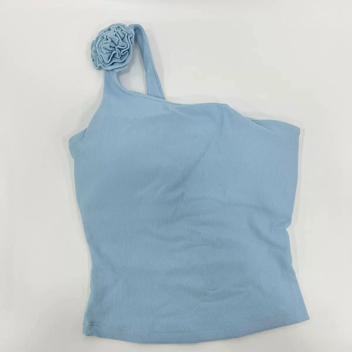 Sportswear Woman Gym Sports Bra Yoga Clothing Sleeveless One-Shoulder Tops Women's Slim Fit Training Running Workout Sports Vest