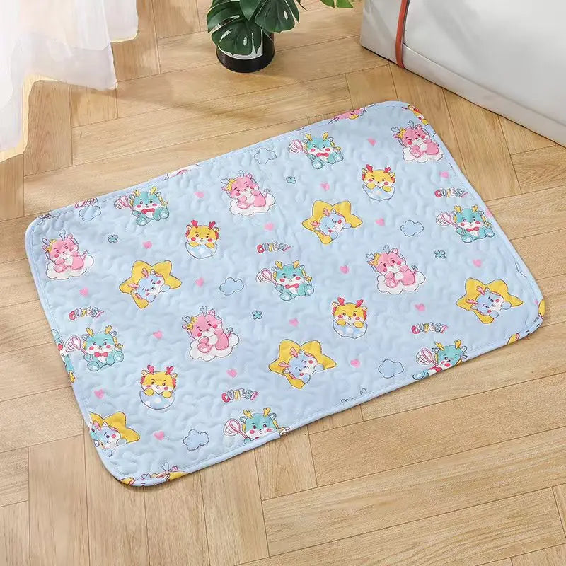 Soft Comfort All Season Pet Sleeping Mat Indoor Rest Cushion Bed for Dog Cat Puppy Kitten Small Daily Use