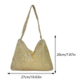 Glitter Evening Dinner Clutch Bag Women Lady Stylish Evening Bag Rhinestone  Large Capacity Underarm Bag Everyday Shoulder Bag